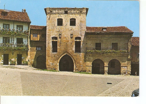 Postal 022688 : Casa de los Borja, hoy de la Infanta Paz. Santillana (Santander)