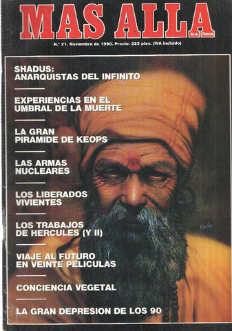 Revista Mas Alla numero 021: Shadus, anarquistas del infinito, Los trabajos de Hercules, segunda parte