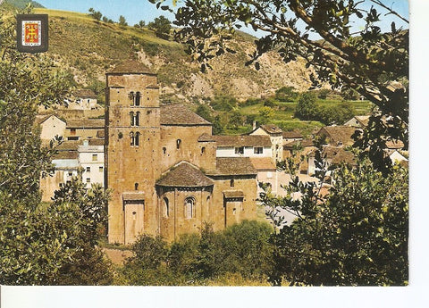 Postal 022728 : Monasterio de Santa Cruz de los Seros, Pirineo Aragones (Huesca)