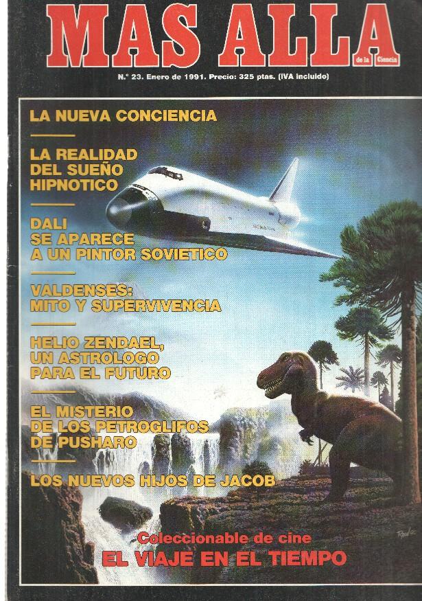 Revista Mas Alla numero 023: Los nuevos hijos de Jacob, El misterio de los petroglifos de pusharo, El viaje en el tiempo