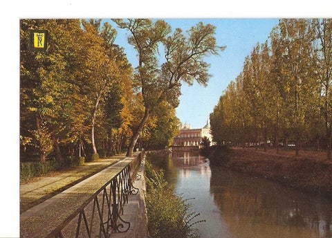 Postal 022733 : La ria de la Isla y Palacio - Aranjuez