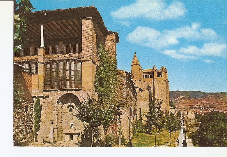 Postal 022738 : Catedral, Paseo del Redin (Pamplona)