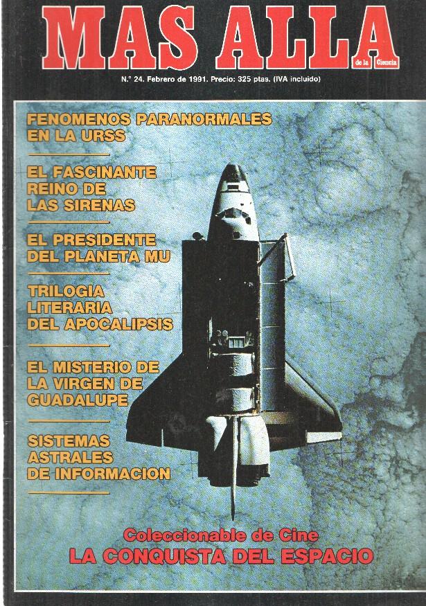 Revista Mas Alla numero 024: El presidente del planeta MU, El misterio de la virgen de guadalupe, 