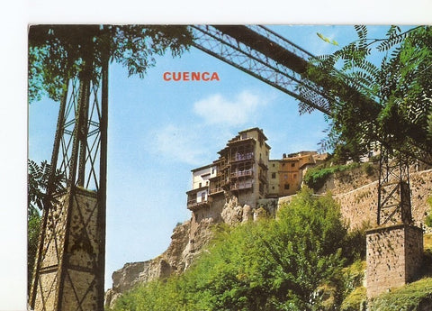 Postal 022742 : Casas colgadas y Puente de San Pablo, Cuenca
