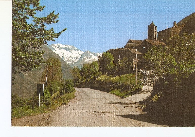 Postal 022744 : Cerler, el pueblo mas alto del pirineo aragones