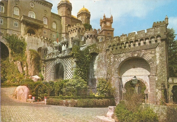 Postal 022772 : Porta Arabe, Sintra (Portugal), Palacion Nacional da Pena