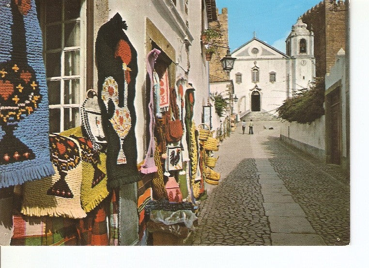 Postal 022773 : Obidos - Exposition de lartisanat