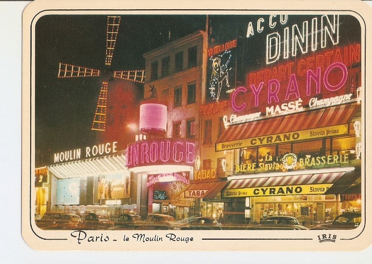 Postal 022774 : Paris, Le Moulin Rouge