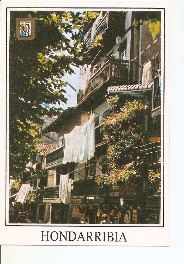 Postal 022841 : Fuenterrabia Hondarribia, calle tipica