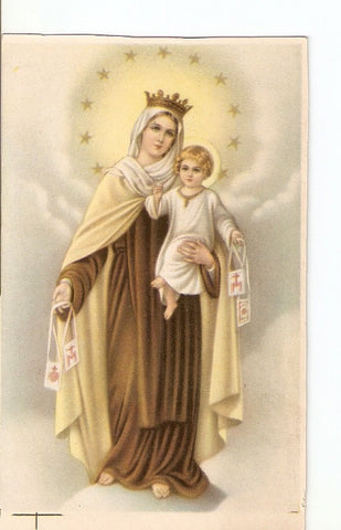 Postal 022872 : Virgen con niño