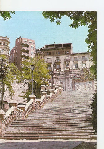 Postal 022880 : Escalinata y monumento a Los Amantes