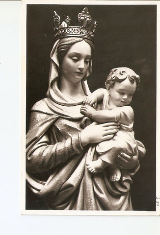 Postal 022910 : Virgen con niño