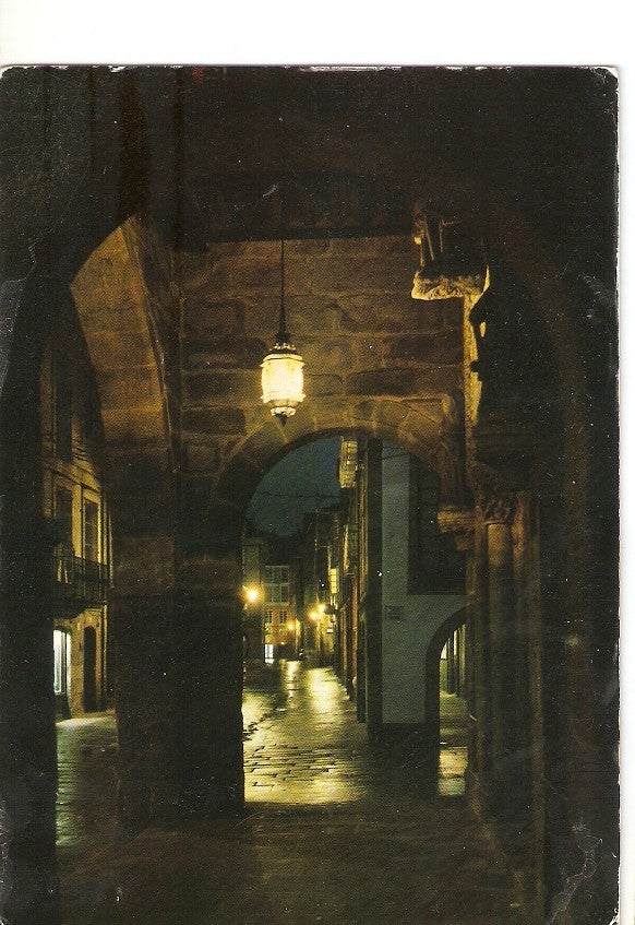 Postal 022915 : Rua Nueva Nocturna, Santiago Compostela