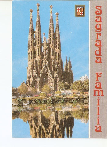 Postal 022922 : Templo de la Sagrada Familia, Barcelona