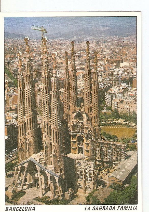 Postal 022924 : La Sagrada Familia, Barcelona