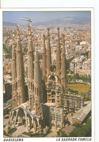 Postal 022924 : La Sagrada Familia, Barcelona