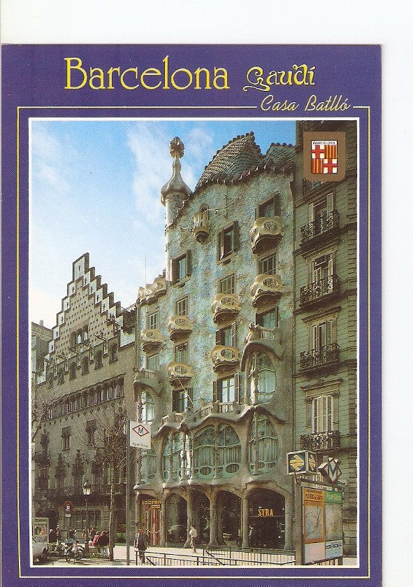 Postal 022930 : Casa Batllo, Barcelona
