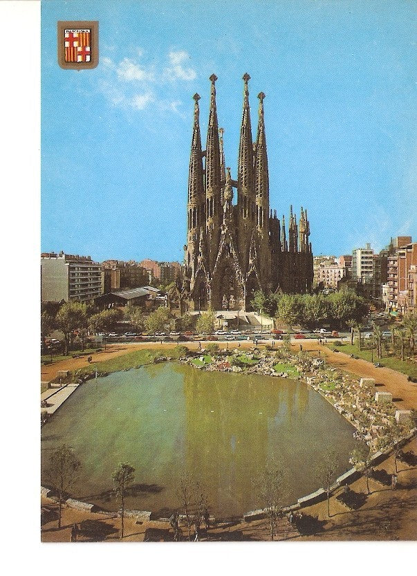 Postal 022931 : Templo de la Sagrada Familia, Barcelona