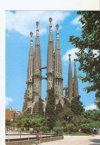 Postal 022935 : Templo Sagrada Familia, Barcelona
