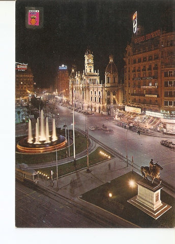 Postal 022940 : Plaza del Caudillo, Valencia