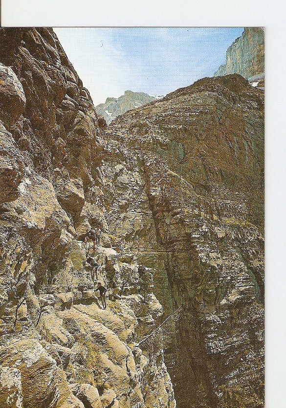 Postal 022942 : Clavijas de Cotatuero, Parque Nacional de Ordesa (Huesca)