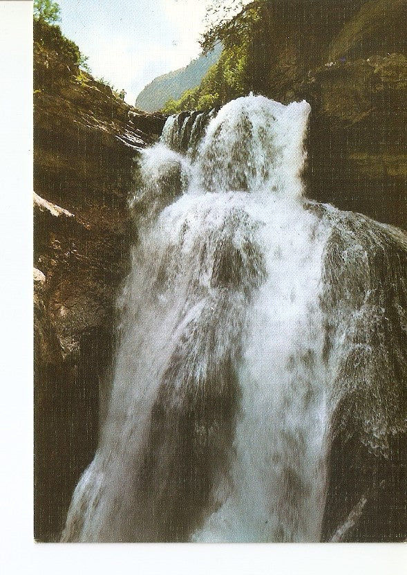 Postal 022943 : Cascada del Estrecho, Parque Nacional de Ordesa, Torla - Pirineo Aragones