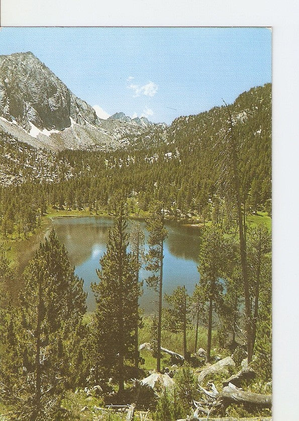 Postal 022945 : Llor de la Bassa al fondo Cresta del Avio, Espot - Pirineo Catalan