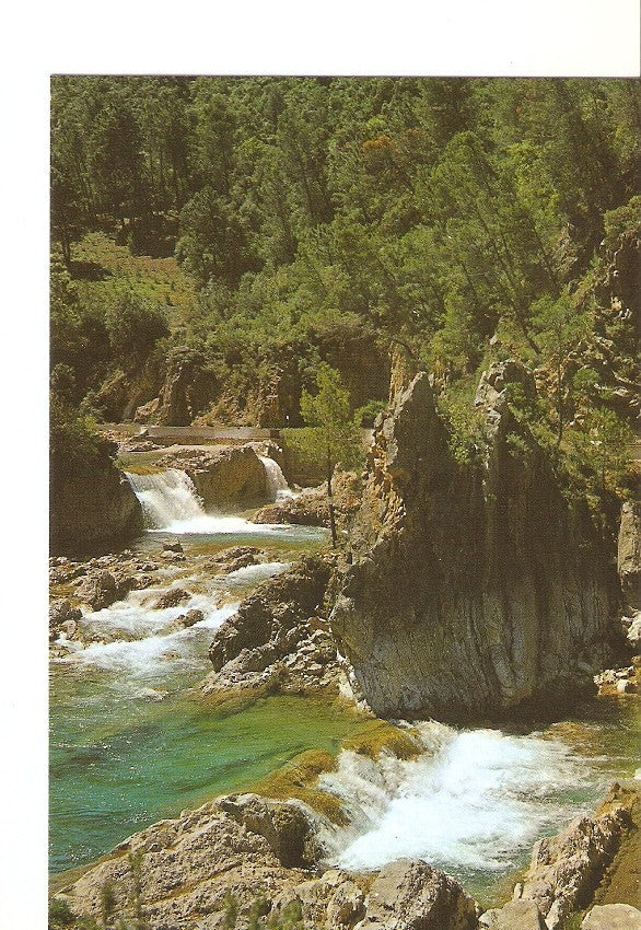 Postal 022947 : Cascadas del Rio Borosa, Sierra de Cazorla