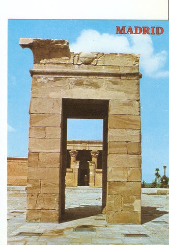 Postal 022959 : Templo de Debot, Madrid