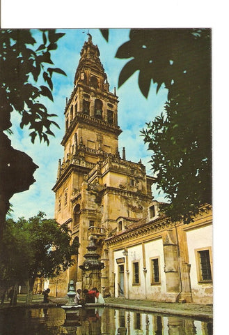 Postal 022963 : Torre de la Catedral y Fuente del Patio de los Naranjos - Cordoba, nº 173