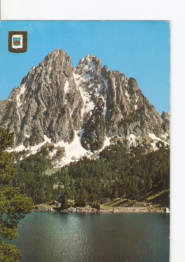Postal 022975 : Lago de San Mauricio y Els Encantats, regio dEspot, Pirineu Catala (Lleida), nº2