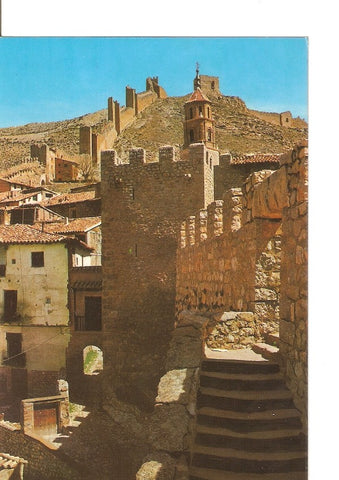 Postal 022990 : Monumento Nacional Torreon y Murlla, Albarracin (Teruel), nº 50