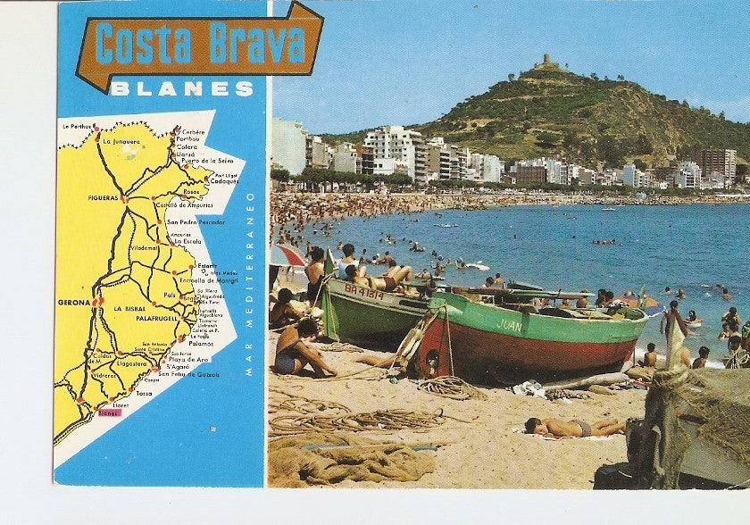 Postal 023008 : Costa brava, Blanes, nº2672