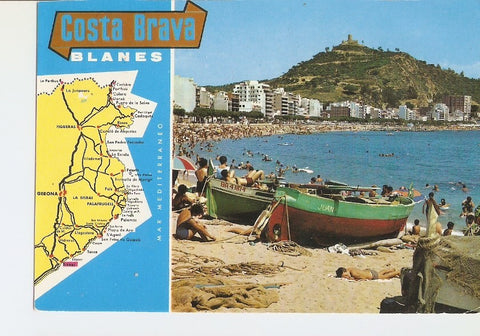 Postal 023008 : Costa brava, Blanes, nº2672