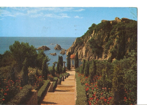 Postal 023011 : Cala Forcanera desde el Jardin Botanico, Costa Brava (Blanes)