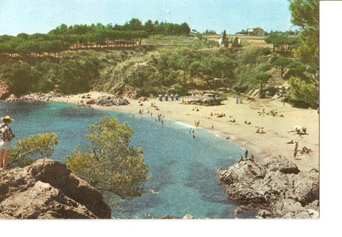 Postal 023012 : Playa de San Francisco, Blanes Costa Brava