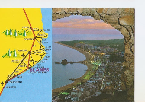 Postal 023020 : Blanes, Costa Brava, nº180