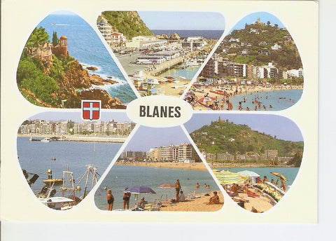 Postal 023028 : Blanes, Costa Brava