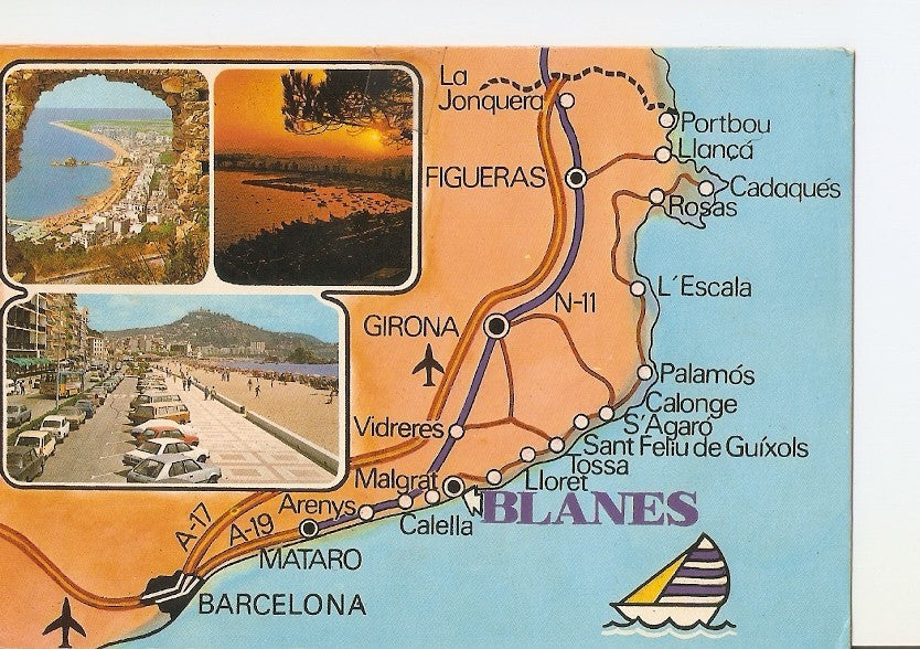 Postal 023032 : Blanes, Costa Brava, nº193
