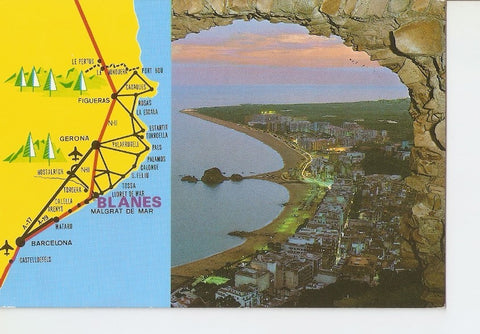 Postal 023036 : Blanes, Costa Brava, nº180