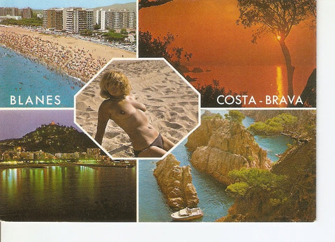 Postal 023037 : Blanes, Costa Brava, nº204