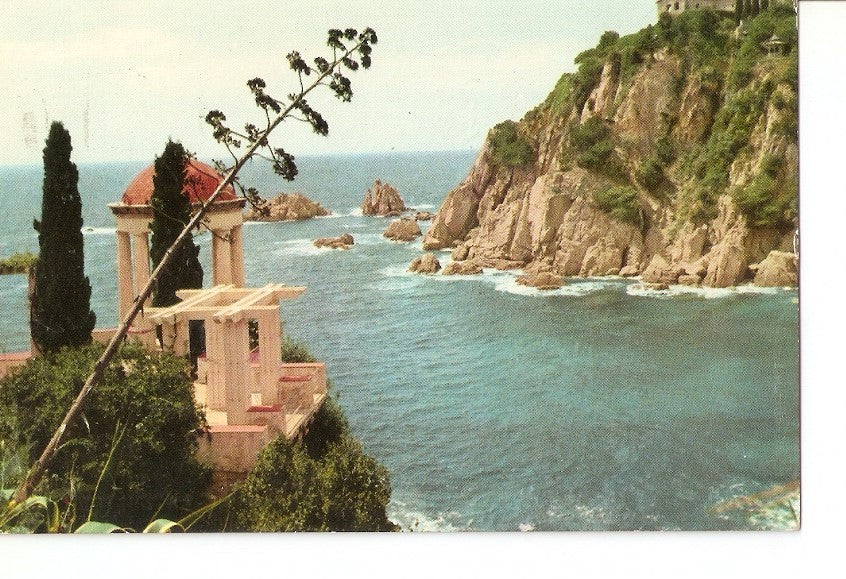 Postal 023050 : Templete Jardin Botanico, Convento y Cala Forcanera, Costa Brava, Blanes, nº12