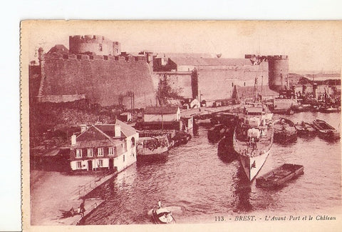 Postal 023063 : L Avant Pot et le Chateau