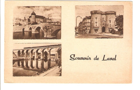 Postal 023082 : Souvenir de Laval