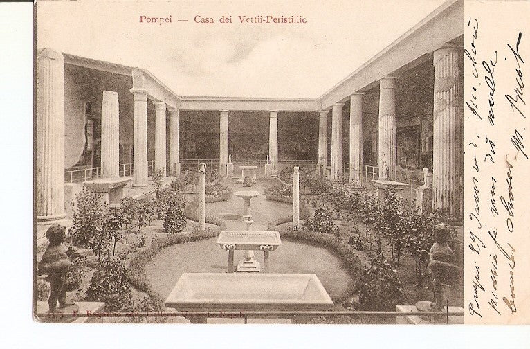 Postal 023092 : Pompei - Casa dei Vettii-Peristilic