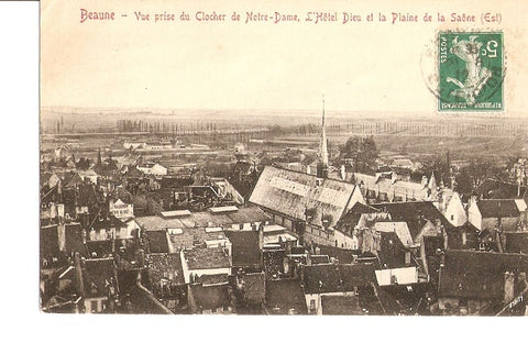 Postal 023098 : Beaune - Vue prise du Clother de Notre-Dame