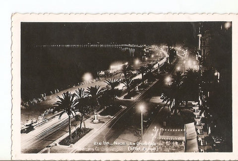 Postal 023109 : La Promenade (Effect de nuit)