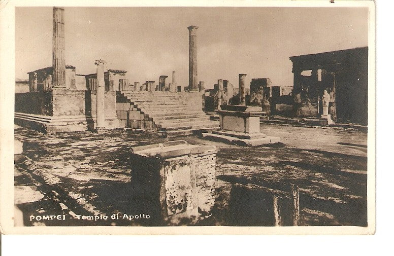Postal 023113 : Pompei - templo di Apollo