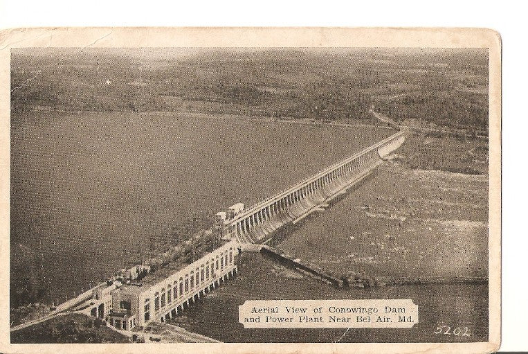 Postal 023126 : Conowingo Dam and Power plant near Bel Air, Md.