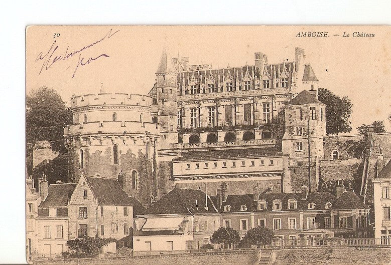 Postal 023142 : Amboise - Le Château